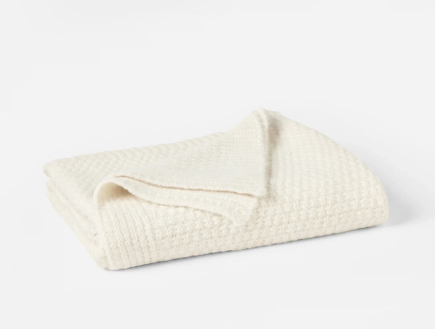 Cordillera Alpaca Cotton Knit Throw