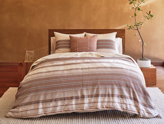 Coyuchi Undyed w Redwood Lost Coast Organic Duvet Cover