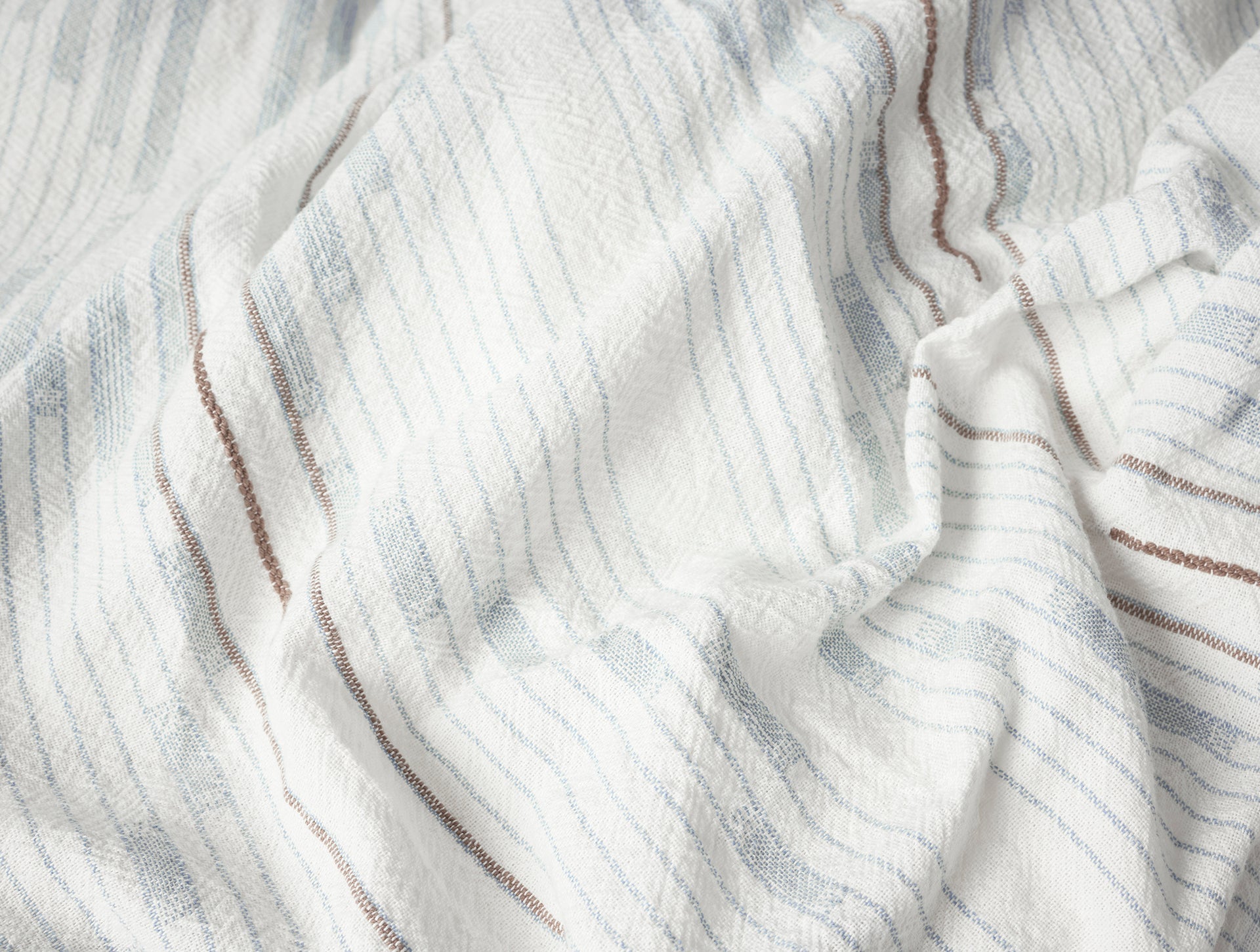 Coyuchi Wave Morelia Organic Duvet Cover