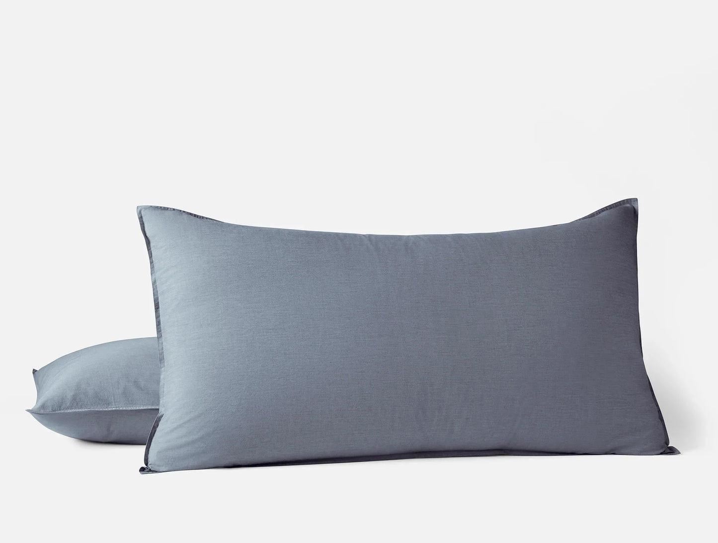 Organic Crinkled Percale Duvet Cover