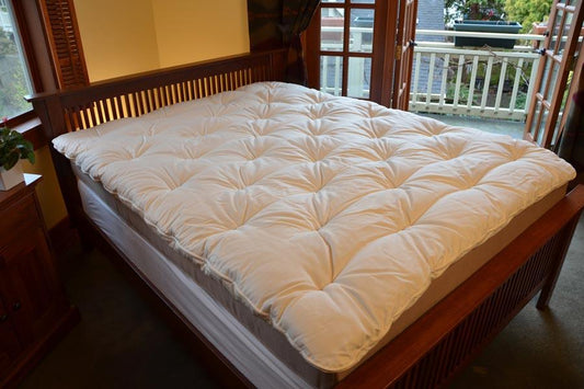 Soaring Heart Natural Beds Organic Wool Mattress Topper