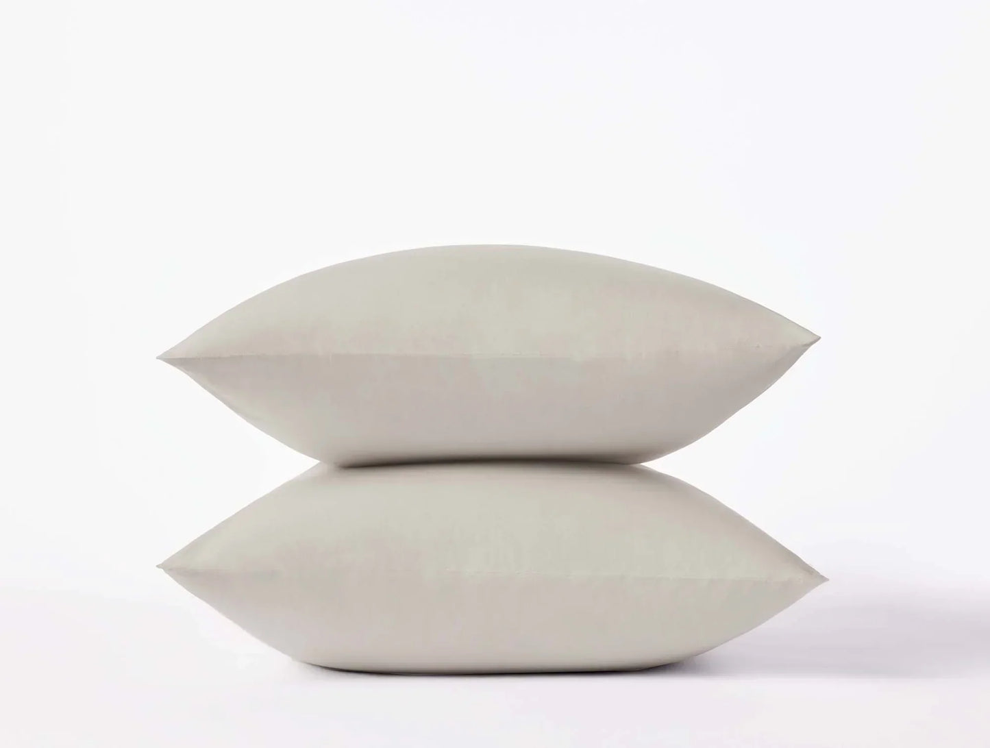 Coyuchi Stone Refined Organic Percale Sheet Set