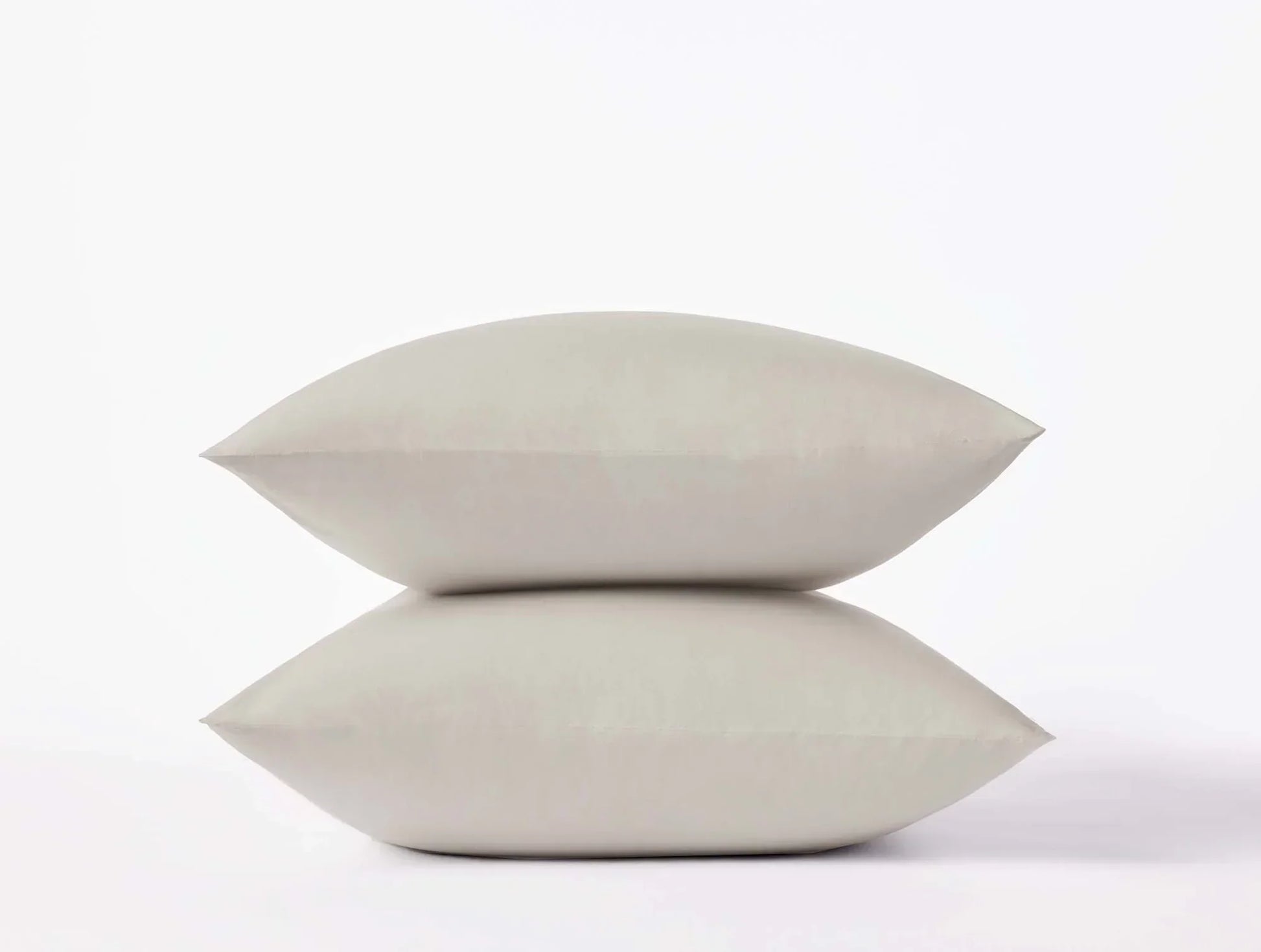 Coyuchi Stone Refined Organic Percale Sheet Set