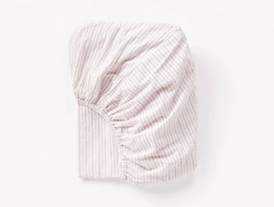 Organic Crinkled Percale Fitted Sheet