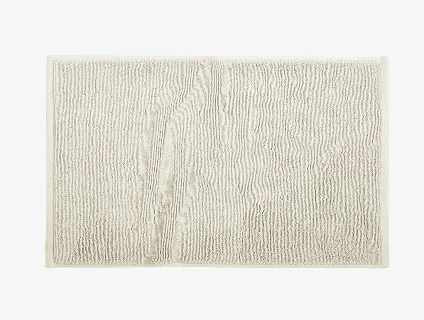 Coyuchi Bath Mat 24" x 36" Undyed Cloud Loom Organic Towels & Bath Mat