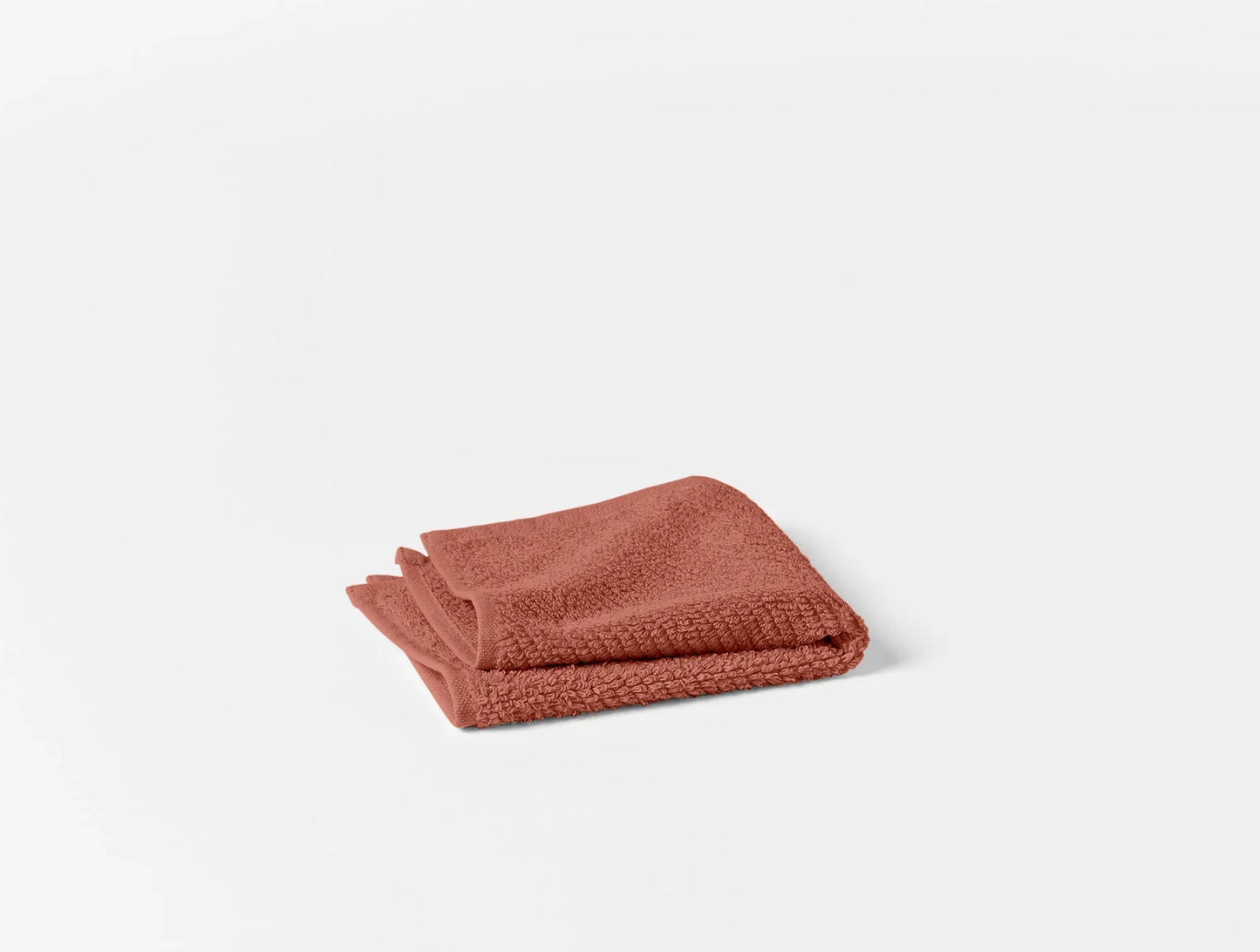 Coyuchi Wash Cloths - Set of 6 Sedona Air Weight Organic Towels & Bath Mats