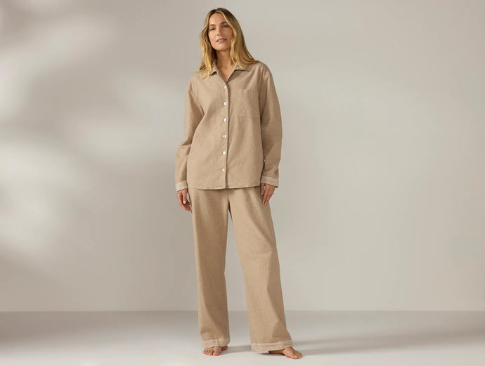 Women's Cloud Brushed Organic Flannel Pajamas