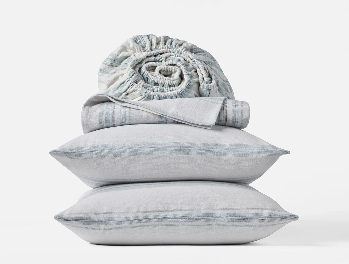 Coyuchi Cloud Brushed Organic Flannel Sheet Set