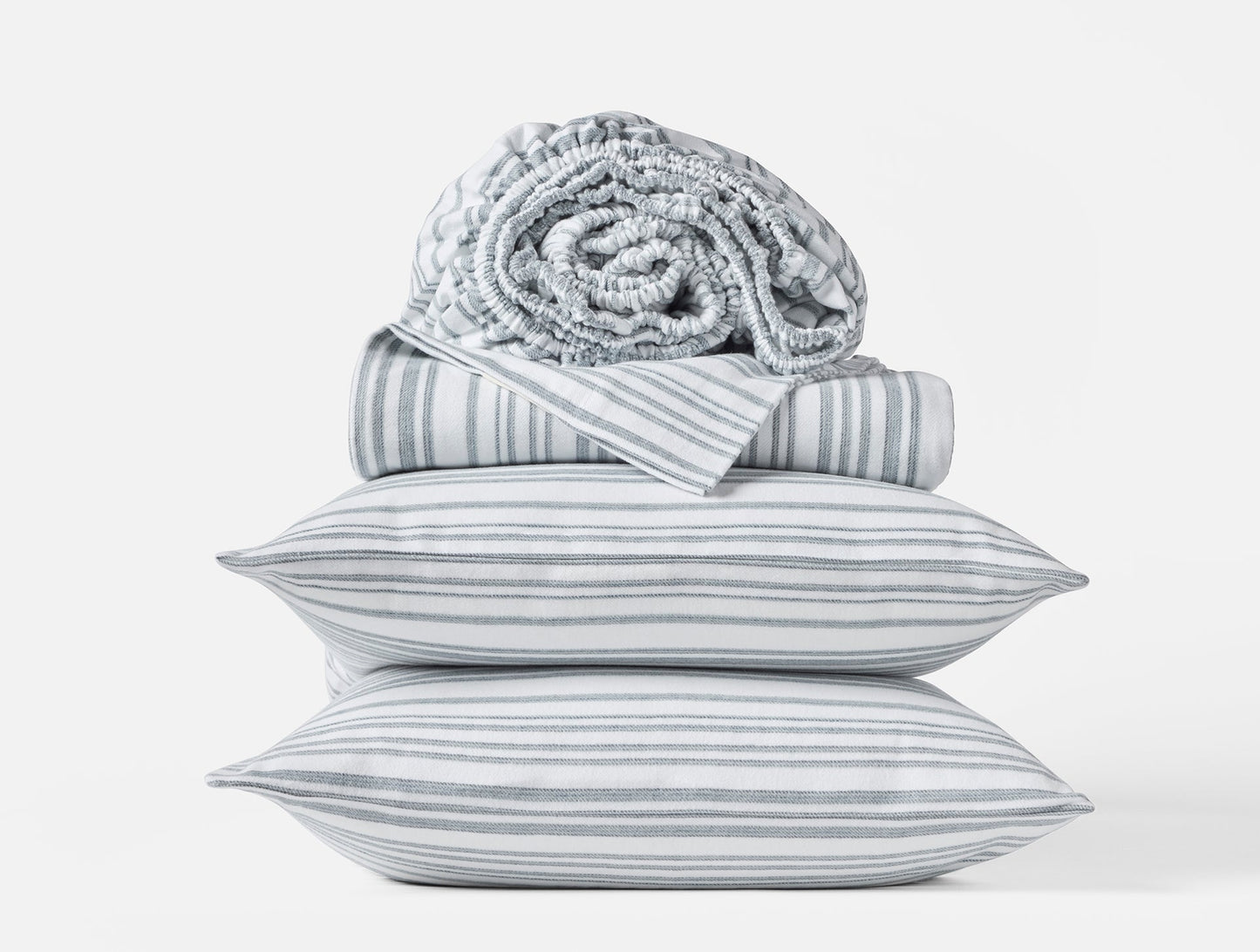 Coyuchi Cloud Brushed Organic Flannel Sheet Set