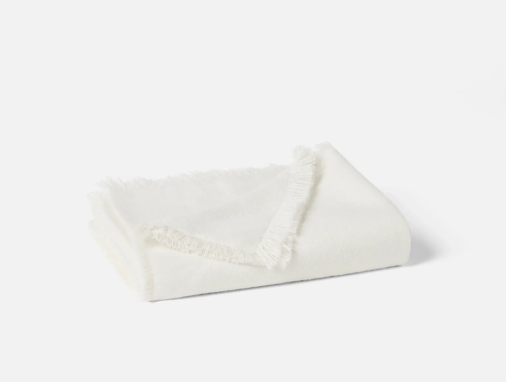 Coyuchi Throw Ivory Pacaya Alpaca Blanket