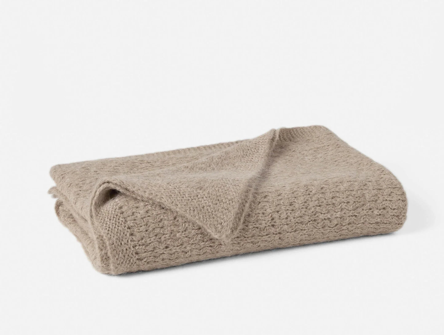 Alpamayo Suri Alpaca Knit Throw