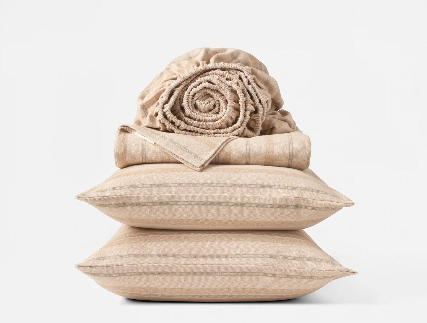 Cloud Brushed Organic Flannel Sheet Set