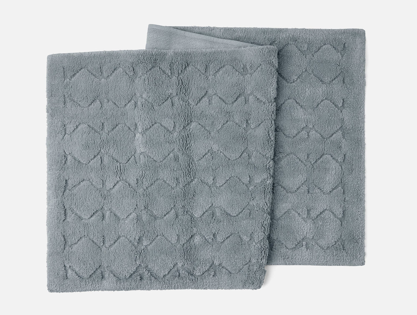 Diamond Shag Organic Bath Rug