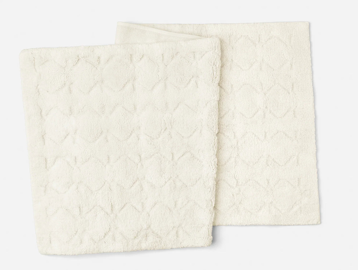 Diamond Shag Organic Bath Rug