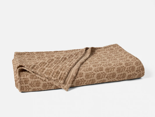 Mirada Organic Matelasse Blanket