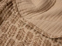 Mirada Organic Matelasse Blanket
