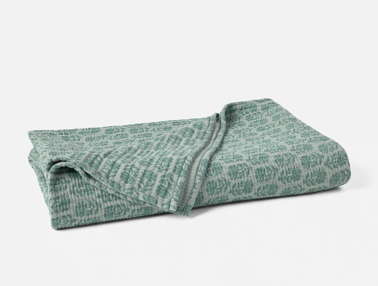 Mirada Organic Matelasse Blanket