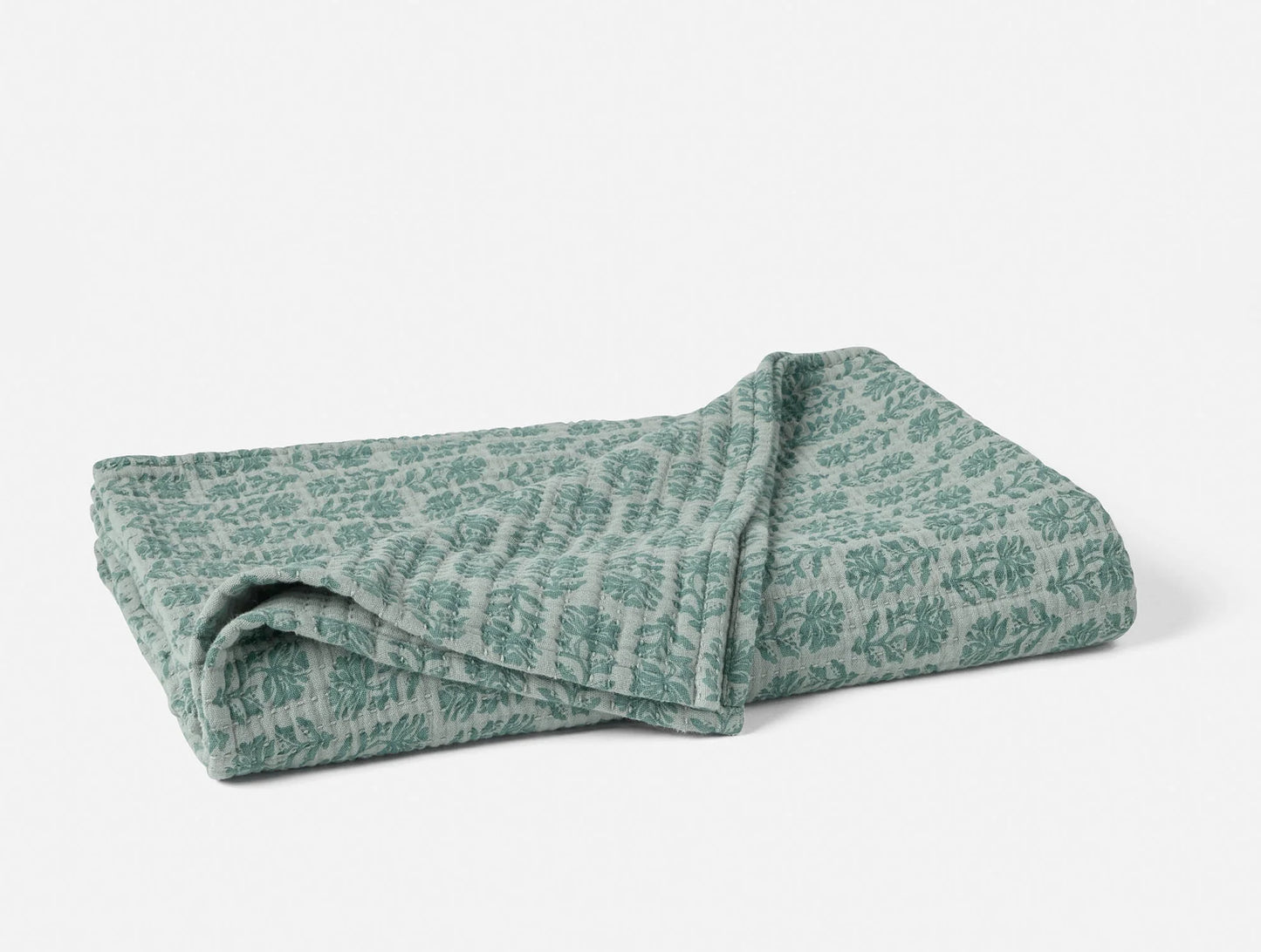 Mirada Organic Matelasse Blanket