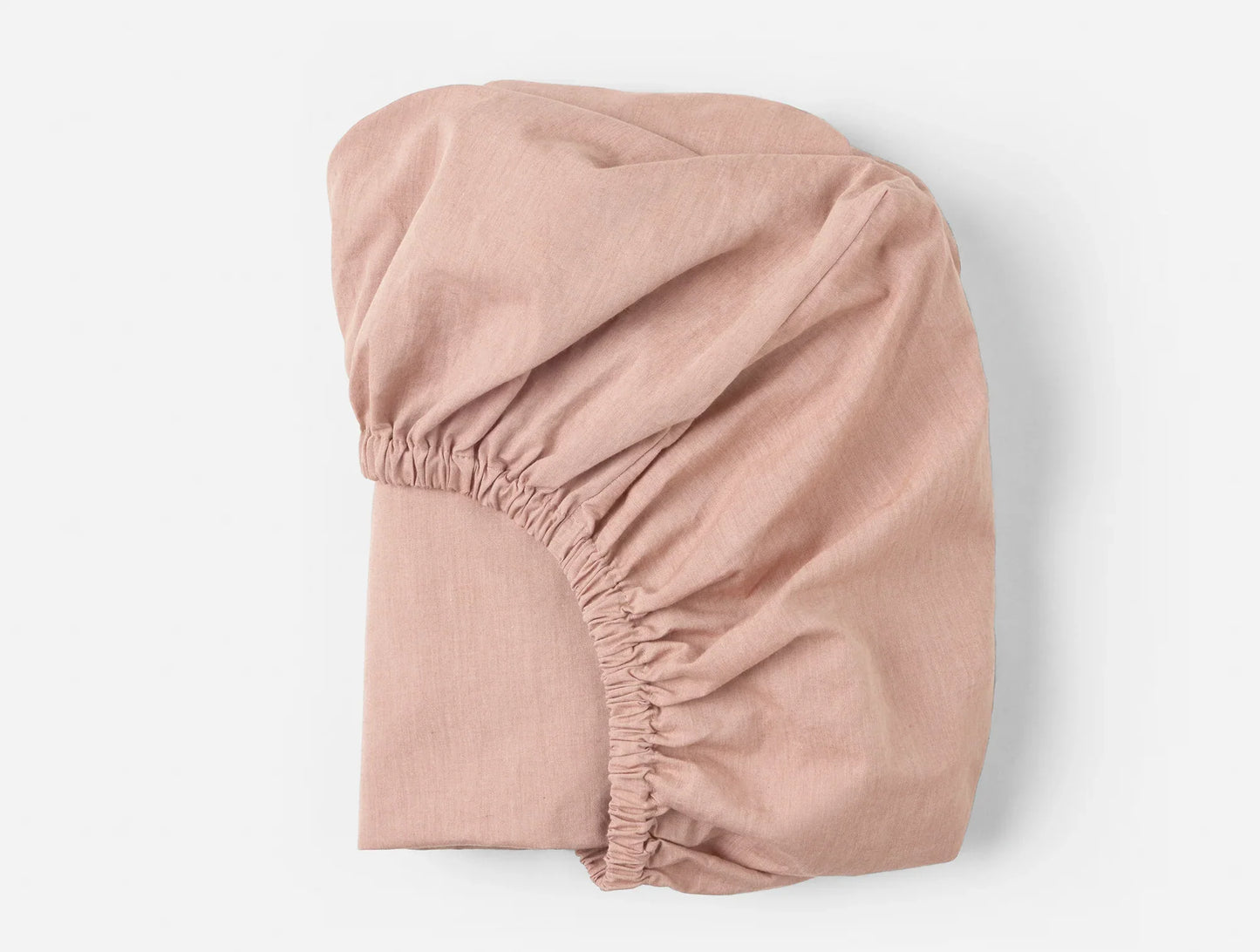 Organic Crinkled Percale Crib Fitted Sheet