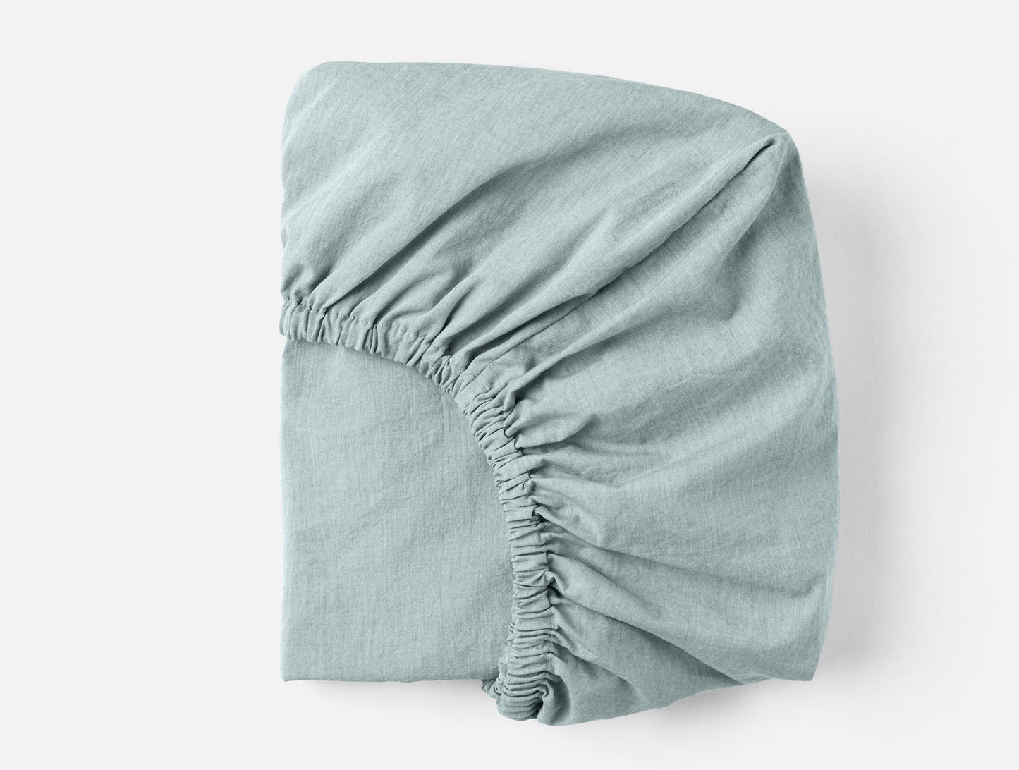 Organic Crinkled Percale Crib Fitted Sheet