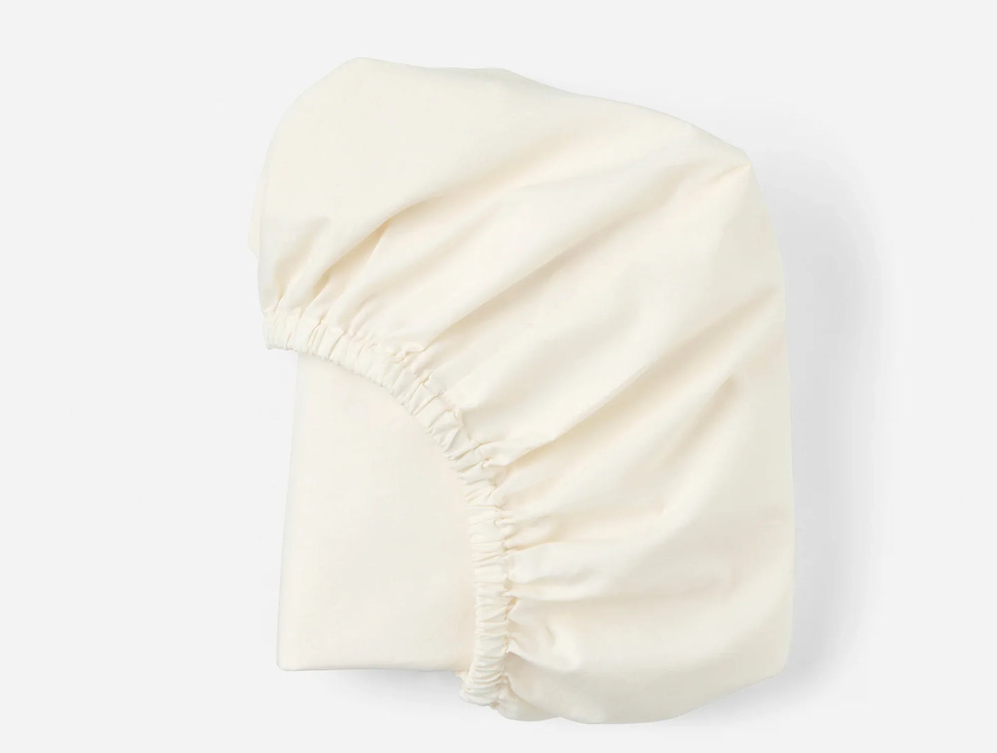 Organic Crinkled Percale Crib Fitted Sheet
