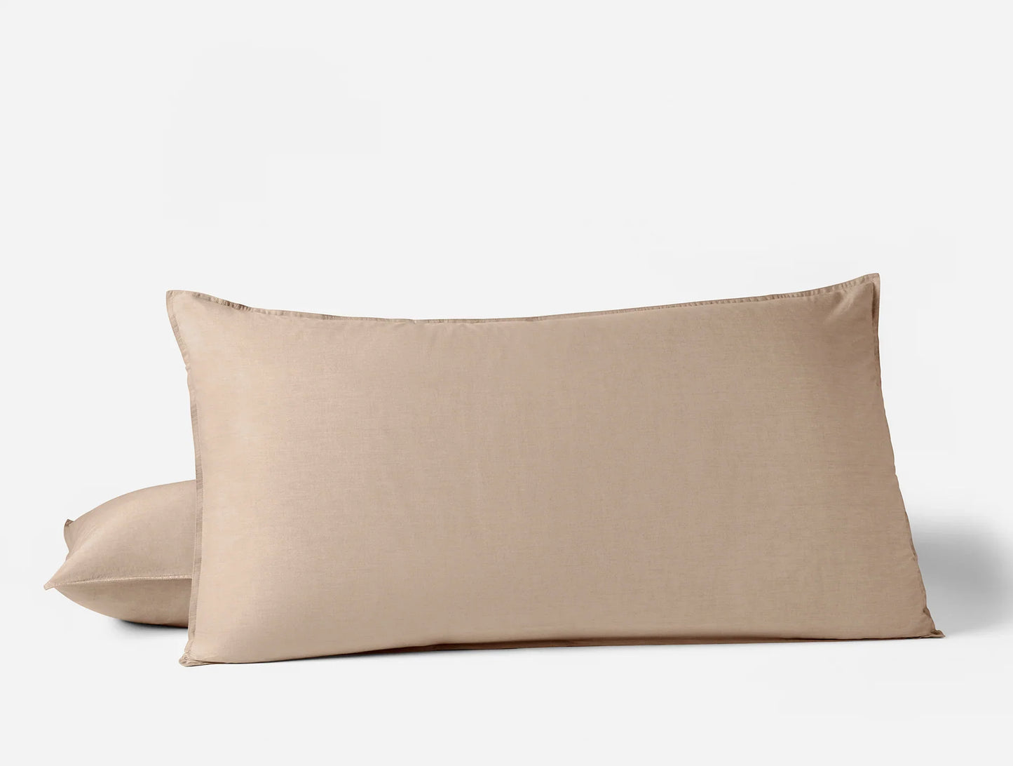 Organic Crinkled Percale Duvet Cover