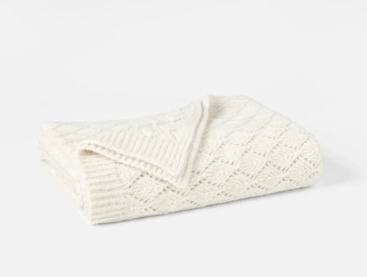 Paracas Alpaca Cotton Knit Throw