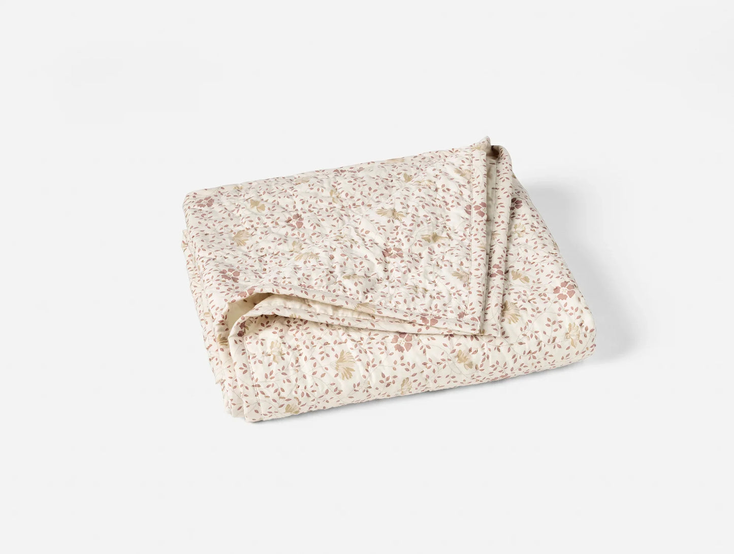 Pebbled Handstitched Organic Toddler Quilt