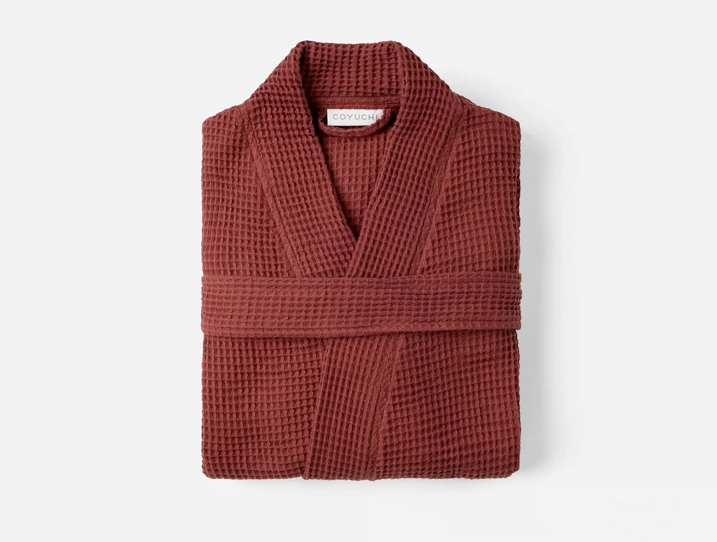 Unisex Organic Waffle Robe