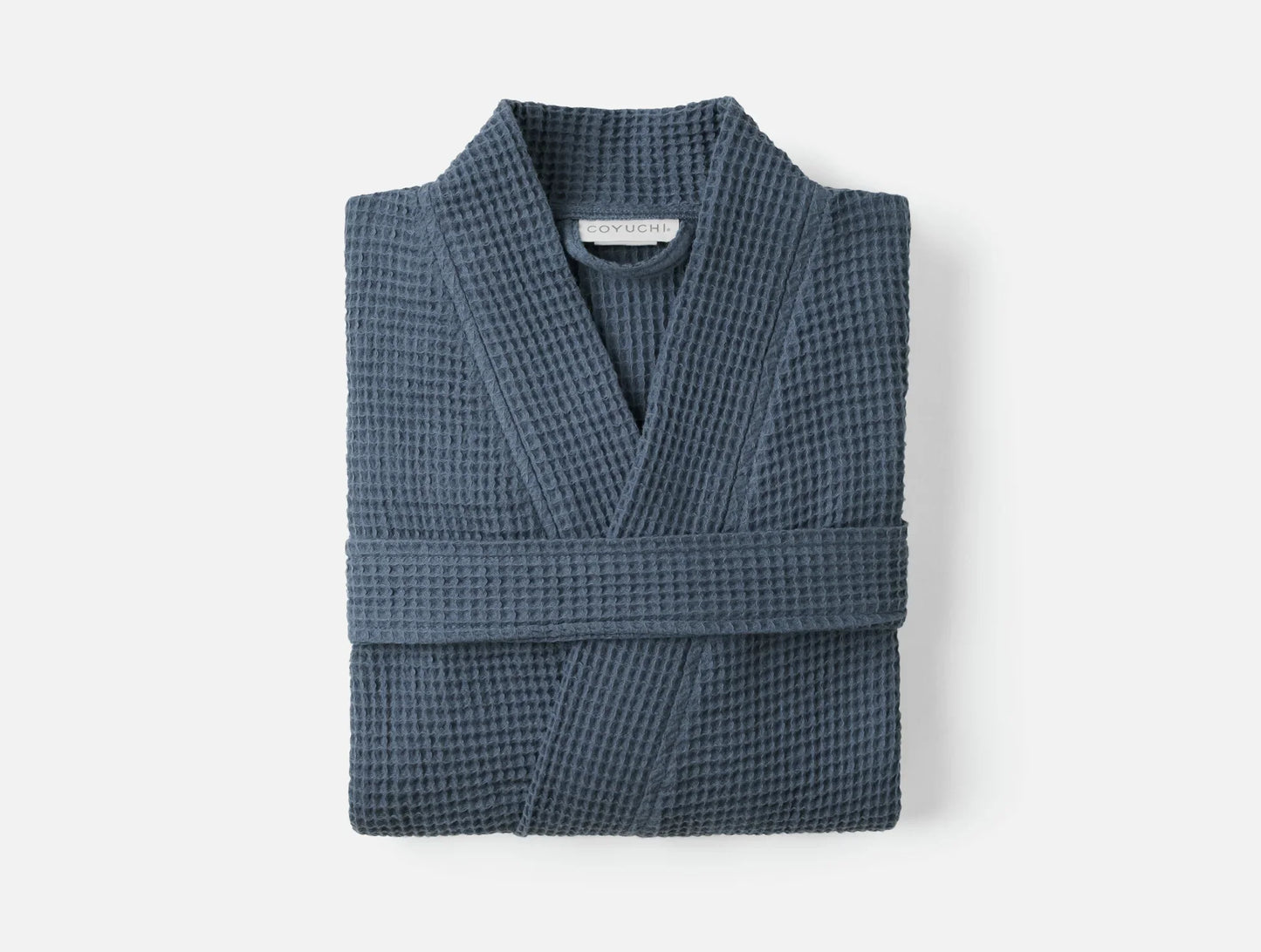 Unisex Organic Waffle Robe