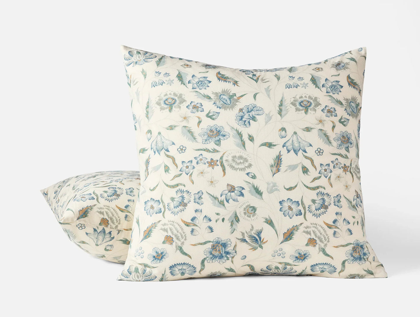 Viola Organic Print Duvet Cover