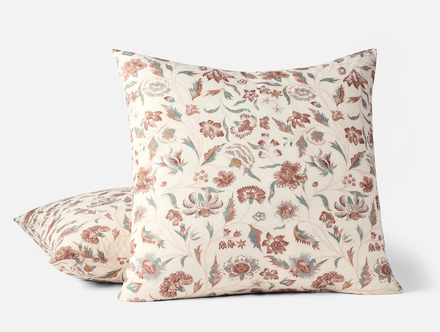 Viola Organic Print Duvet Cover