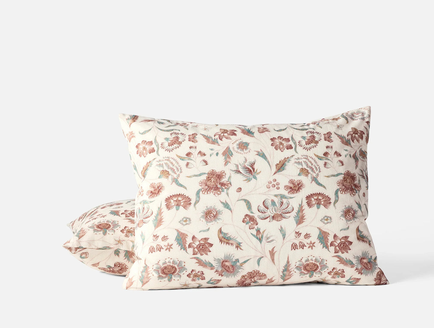 Viola Organic Print Duvet Cover