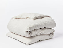 Load image into Gallery viewer, Organic Relaxed Linen Duvet Cover