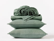 Load image into Gallery viewer, Organic Relaxed Linen Sheet Set