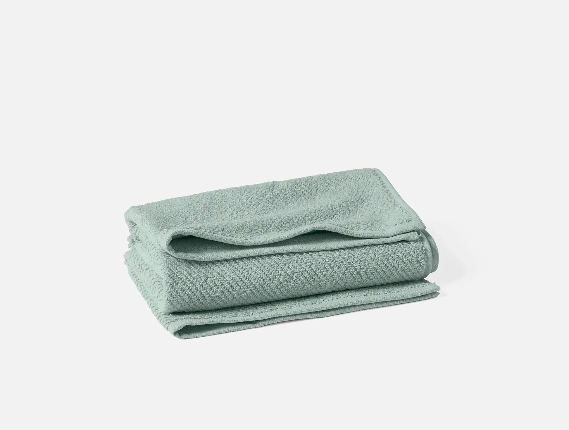 Coyuchi Bath Towel Sea Mist Air Weight Organic Towels & Bath Mats