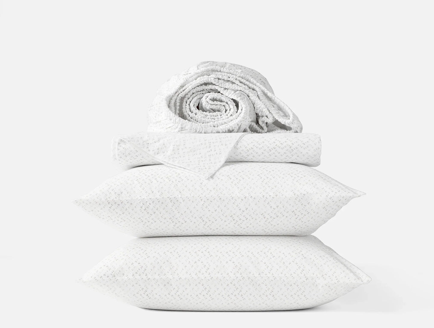 Coyuchi Organic Print Percale Sheet Set