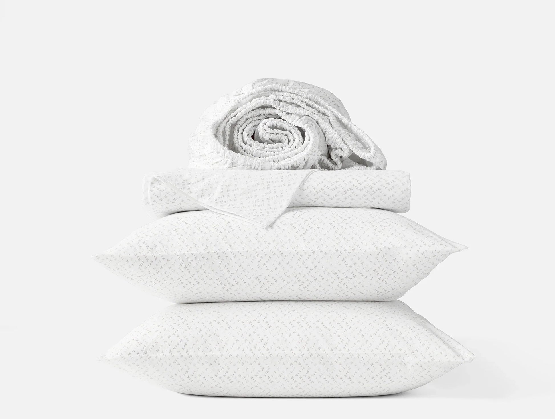 Coyuchi Organic Print Percale Sheet Set