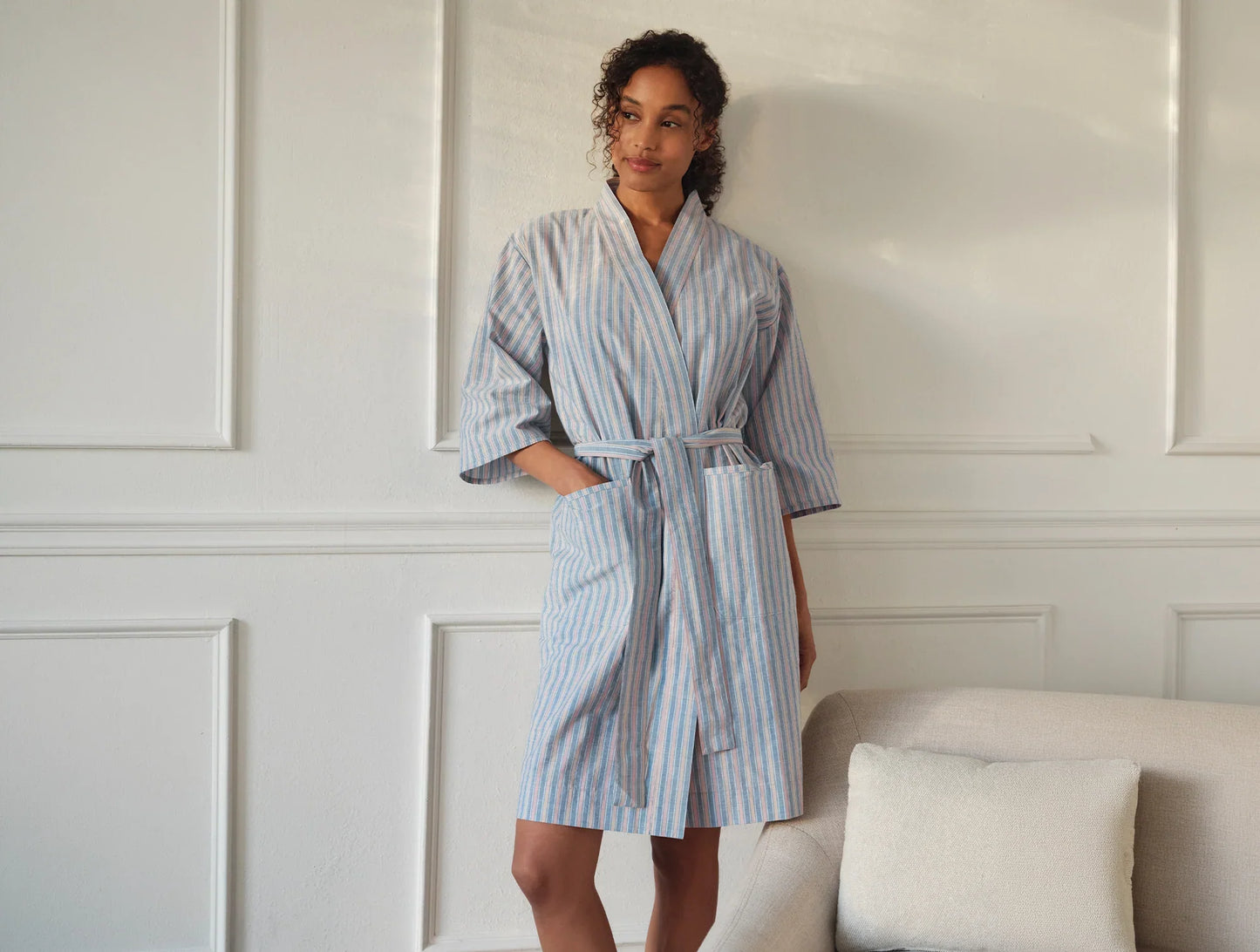 Women’s Isla Organic Cotton Robe