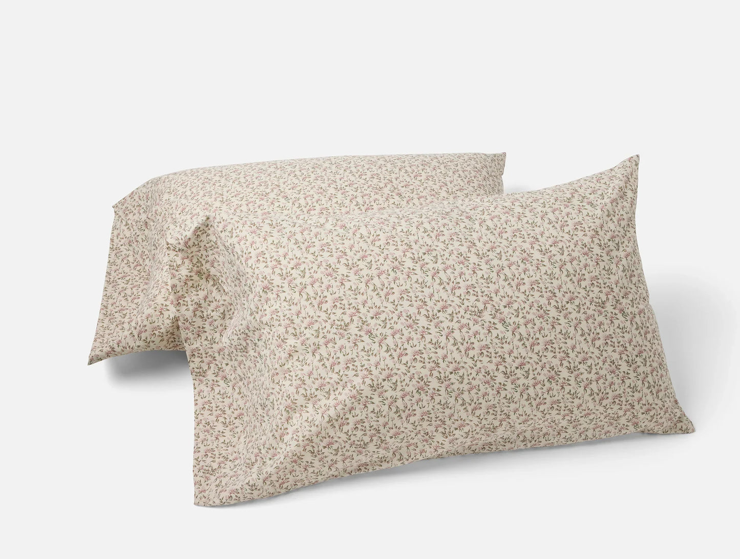 Organic Print Percale Sheet Set