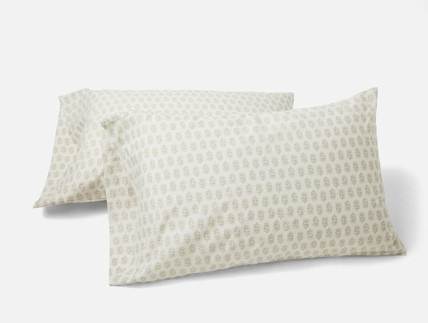 Organic Print Percale Sheet Set