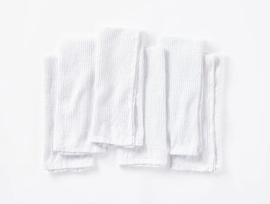 Organic Waffle Kitchen Towels, Set of 6