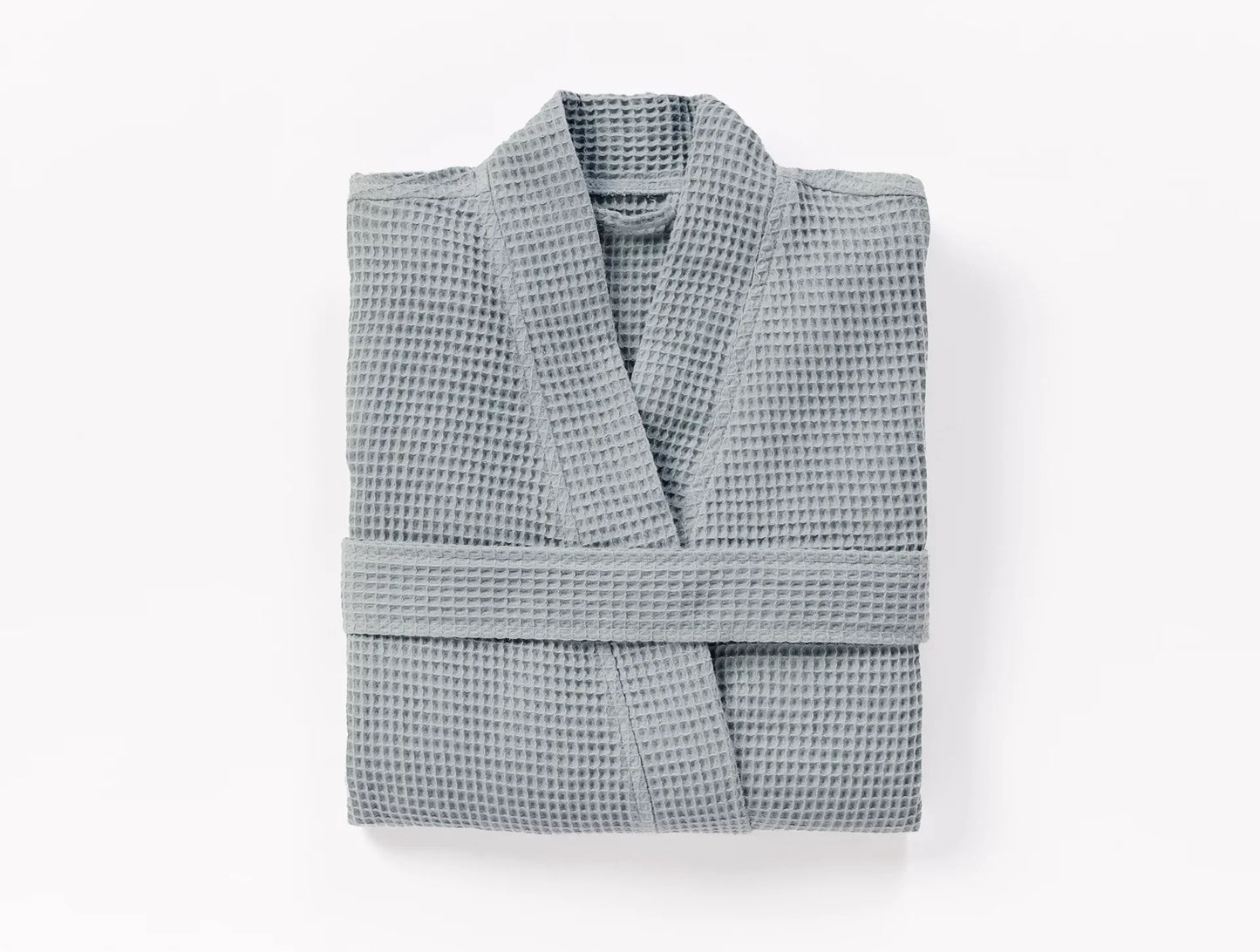 Coyuchi Lagoon Unisex Organic Waffle Robe