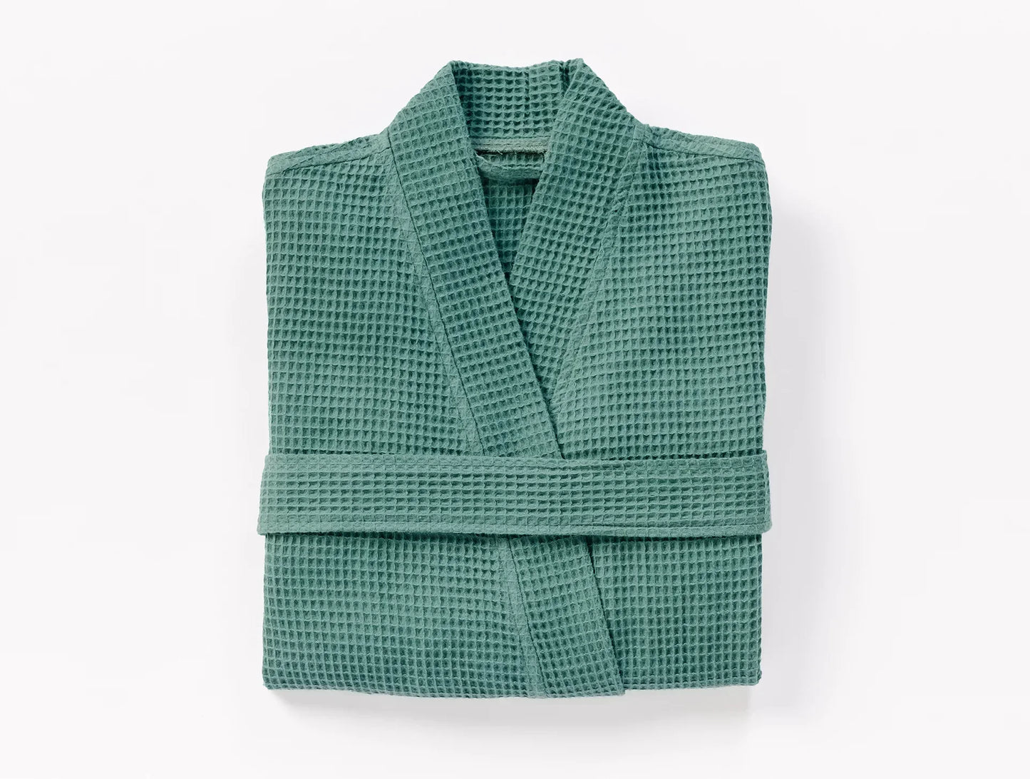 Coyuchi Spruce Unisex Organic Waffle Robe