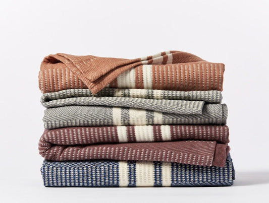 Coyuchi Cypress Cirrus Supersoft Organic Cotton Throw