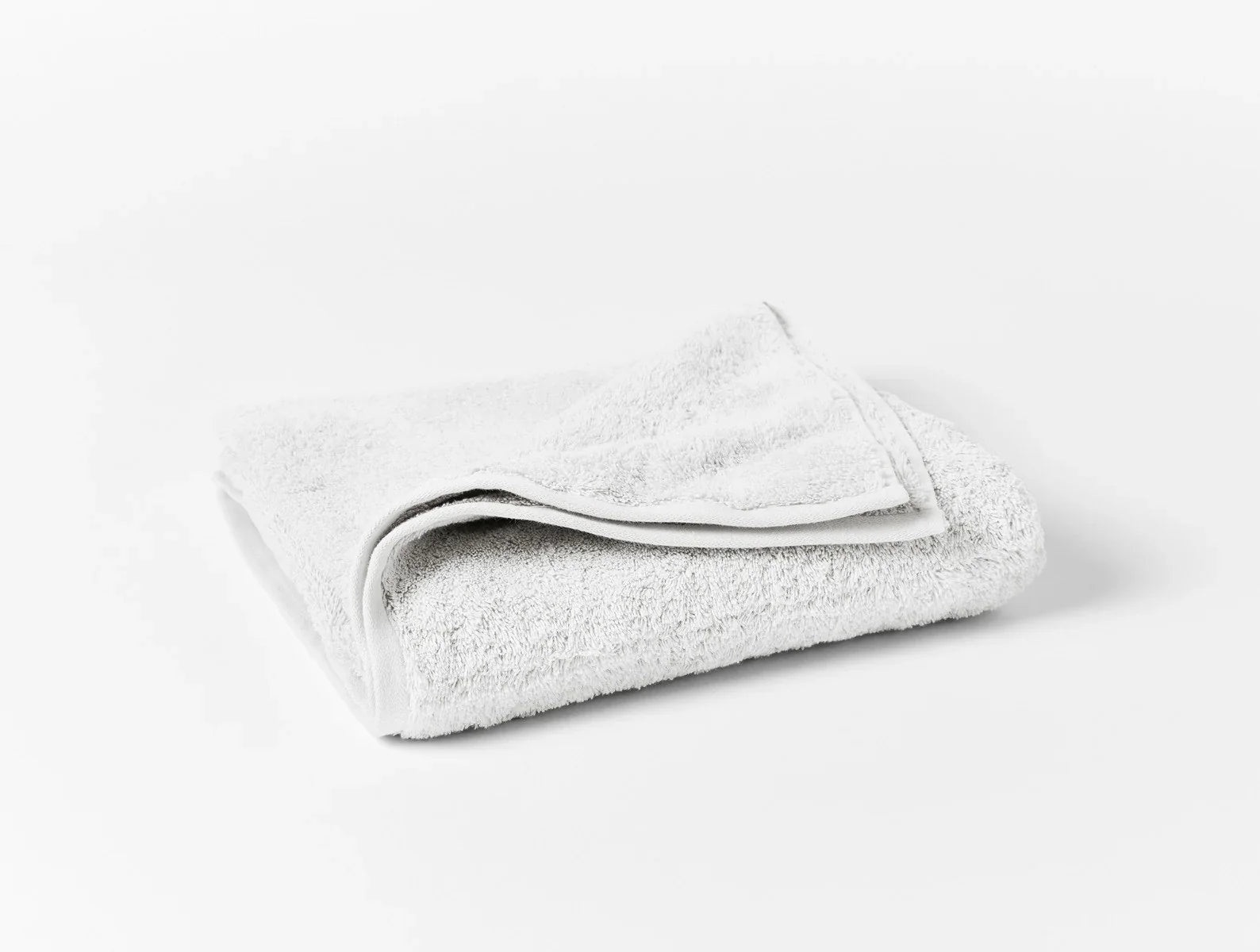 Coyuchi Bath Towel Alpine White Cloud Loom Organic Towels & Bath Mat