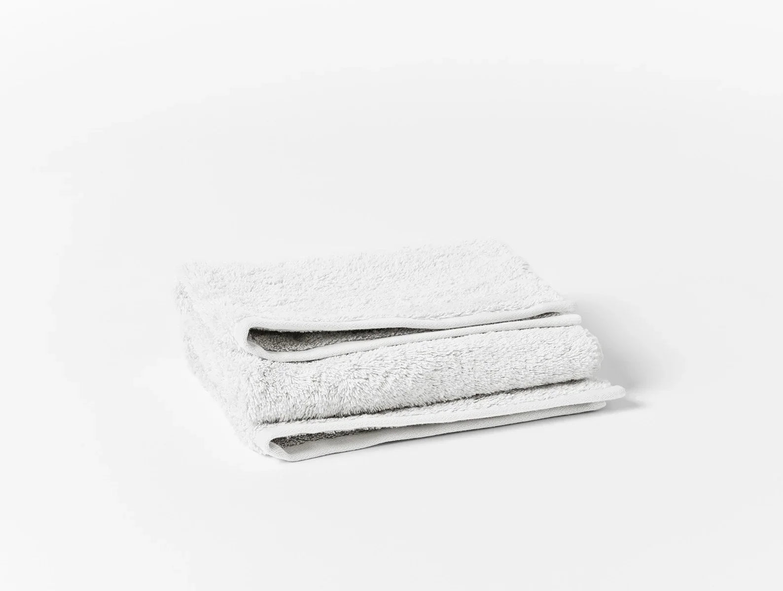 Coyuchi Hand Towel Alpine White Cloud Loom Organic Towels & Bath Mat
