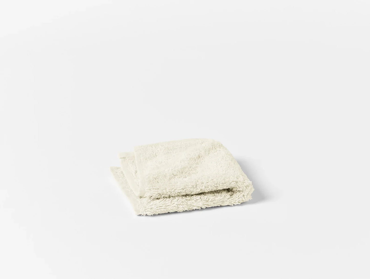 Coyuchi Wash Cloth Undyed Cloud Loom Organic Towels & Bath Mat