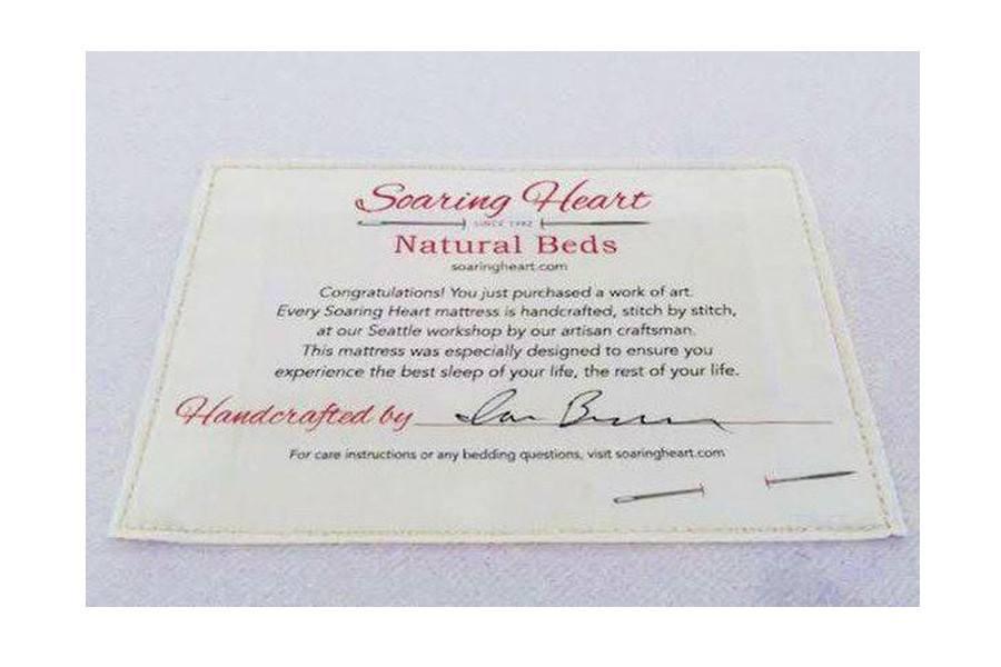Soaring Heart Natural Beds Organic Latex Mattress