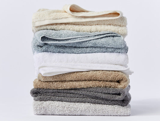 Coyuchi Cloud Loom Organic Towels & Bath Mat